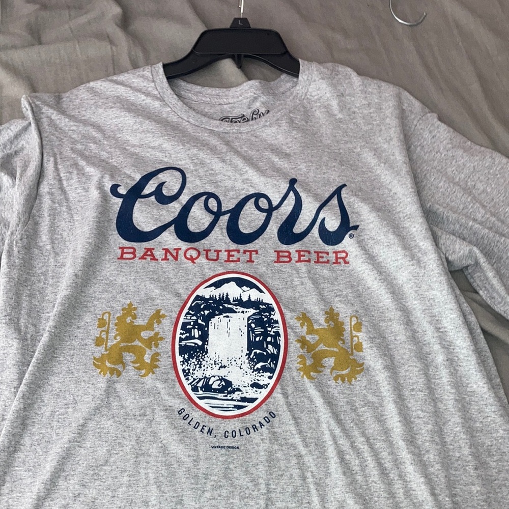 NWT long sleeve Coors t-shirt